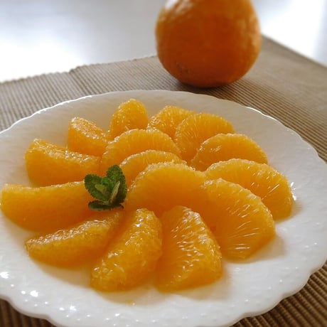 【自然栽培】樹上完熟の甘夏みかん3kg（大分県産、栽培期間中農薬・肥料不使用）