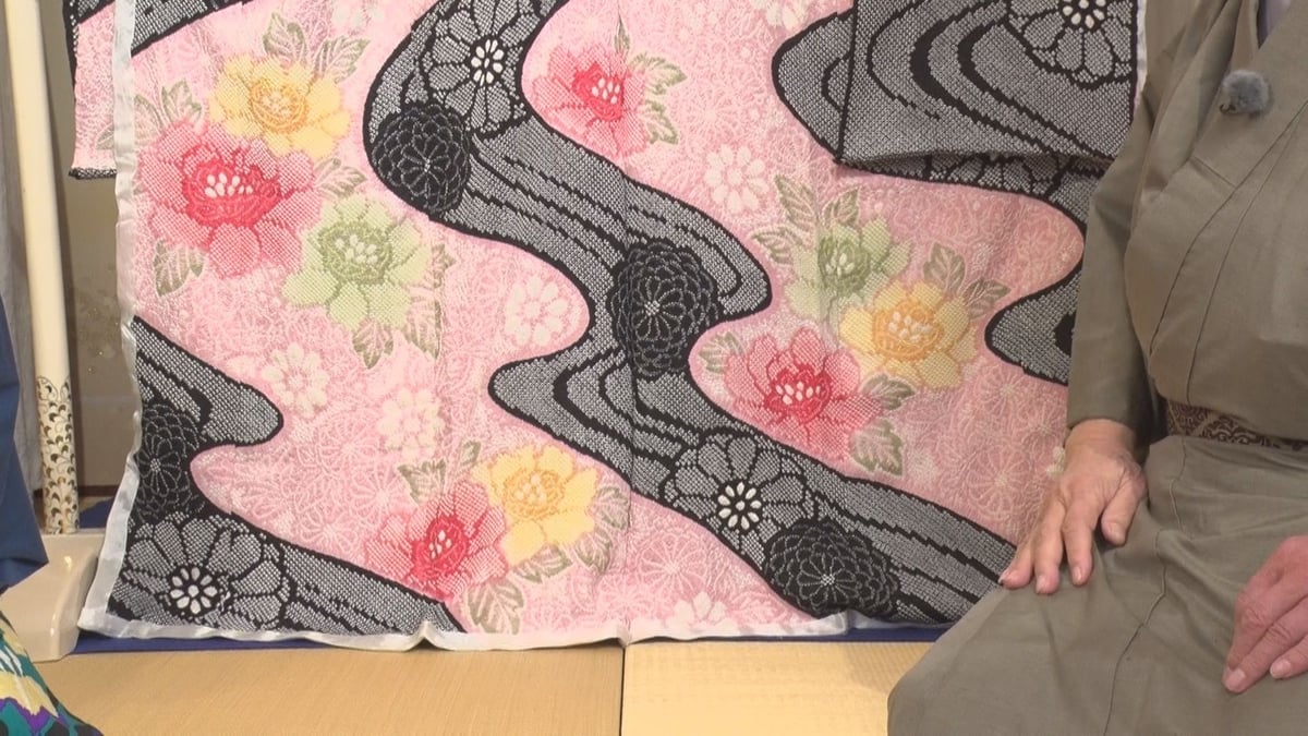 上質正絹総絞り【幅広目】 すばらしかっ