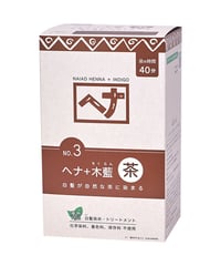 ナイアード ヘナ＋木藍 茶系 お得用（400g）