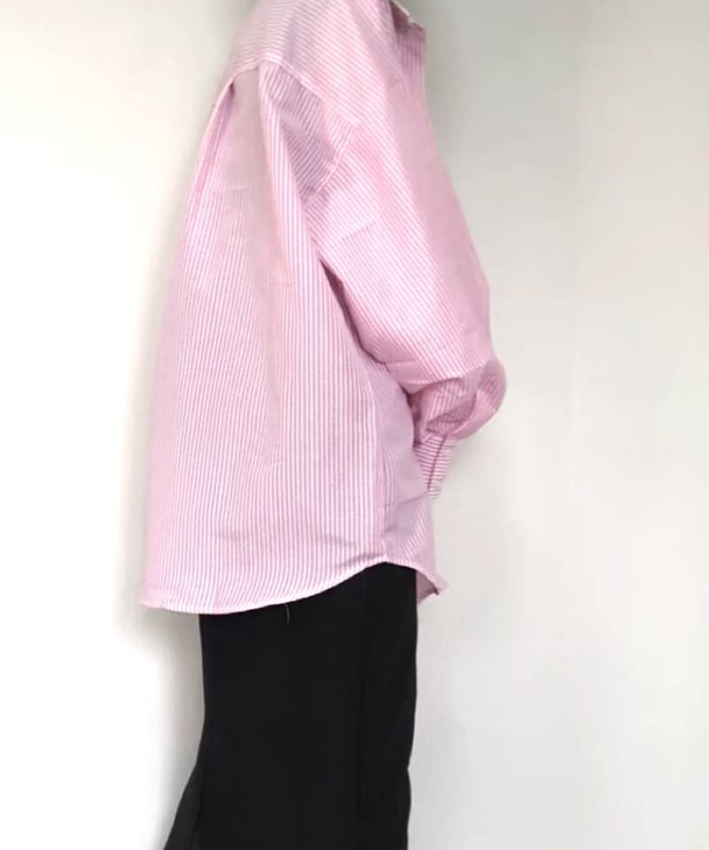 ストライプ カラーシャツ | tilde