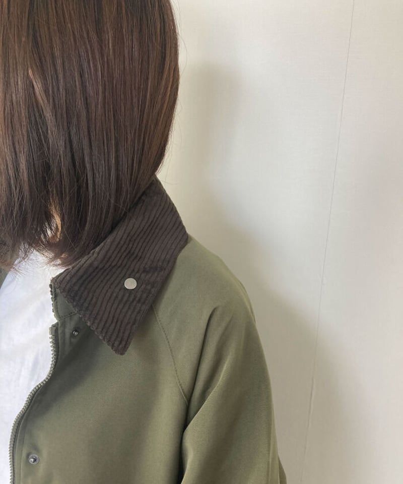 コーデュロイ襟 2WAYオーバーコート | tilde