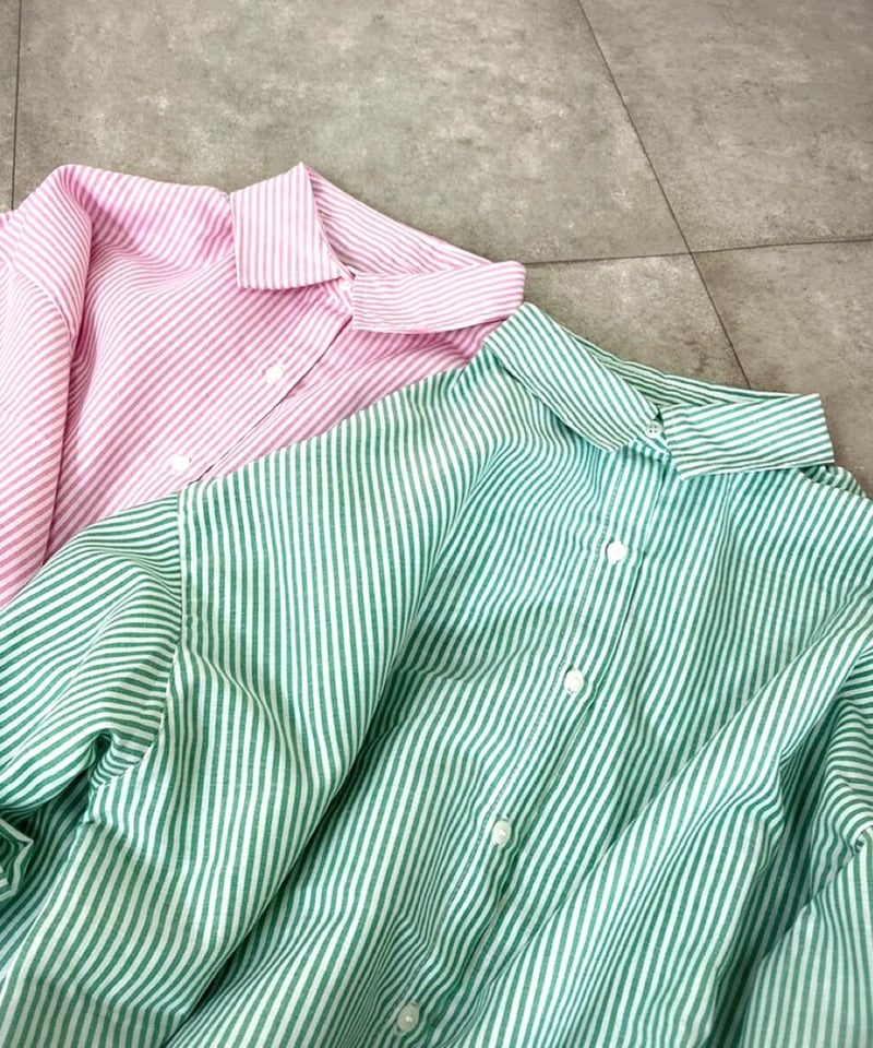 美品 yoli ヨリ カシュクール ピンクストライプ シャツ 美品 yoli ヨリ