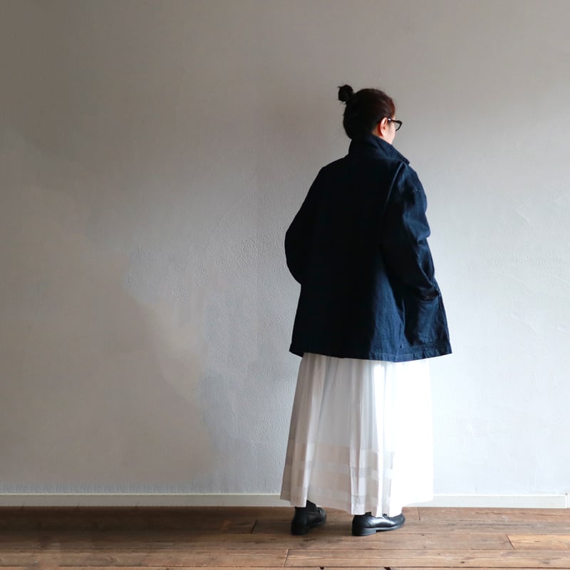 13.5oz.セルビッチクラッシックデニムカバーオールジャケット