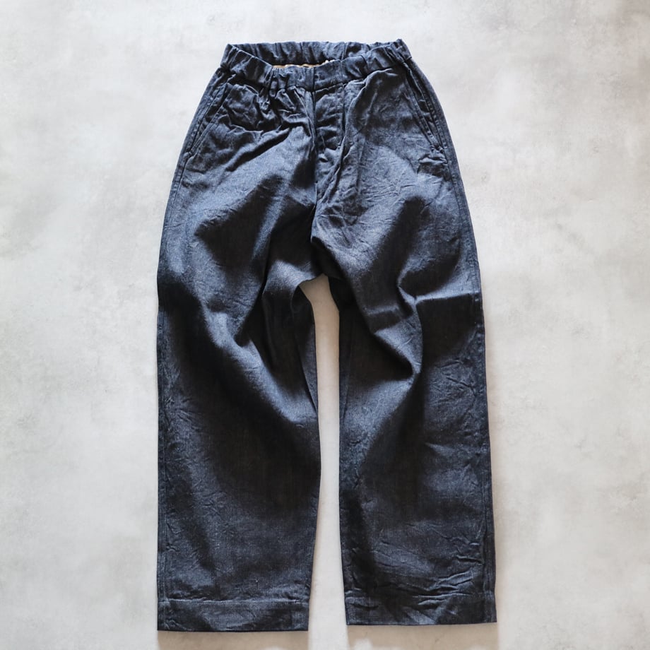 10.5oz.セルビッチクラッシックデニムイージーフィールドトラウザー