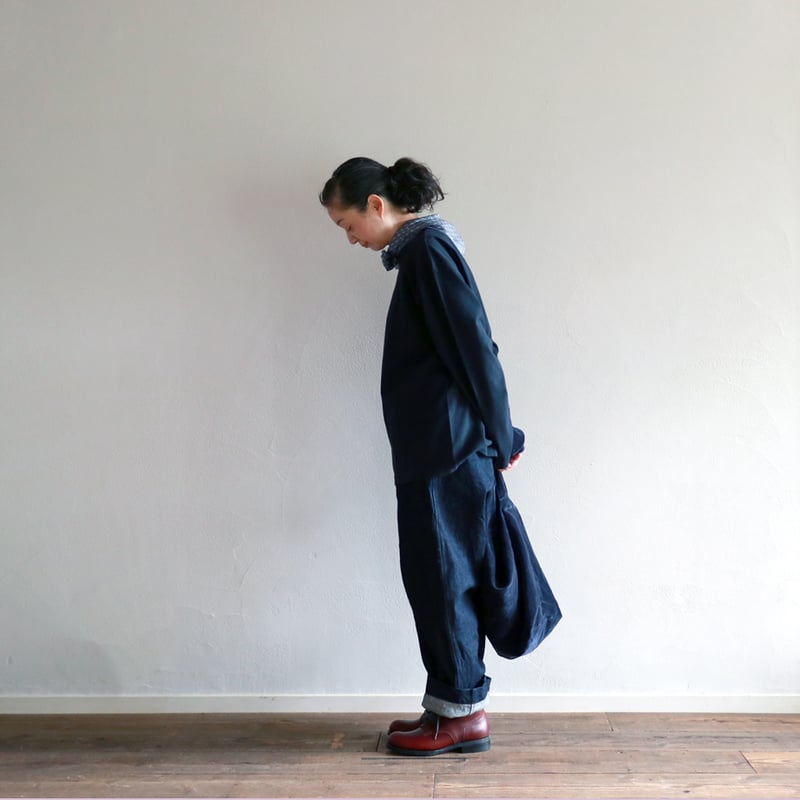 13.5oz.セルビッチクラッシックデニムイージーフィールドトラウザー