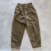 コットンワイドウエルコーディロイペグトップイージーパンツ／TOUJOURS