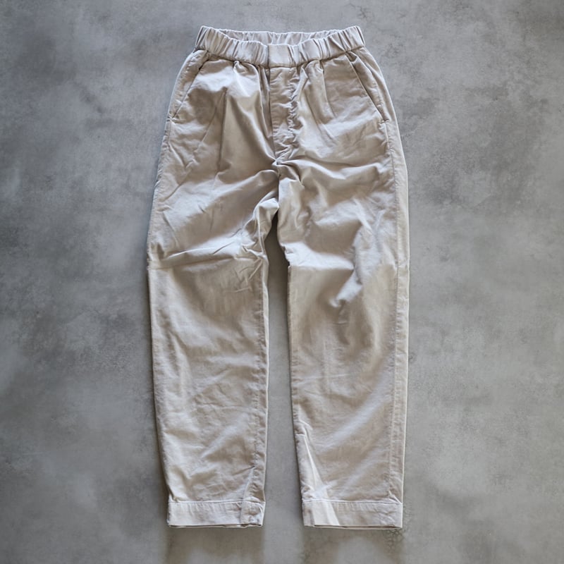 ガーメントダイコットンビスコースストレッチベルベットナロー