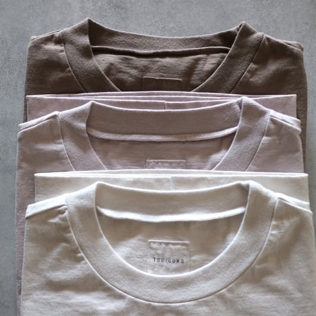 カリフォルニアコットンループウィラージャージービッグTシャツ／TOUJOURS