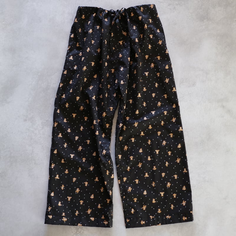 テディベアプリントパジャマパンツ／R&D.M.Co- | ovede