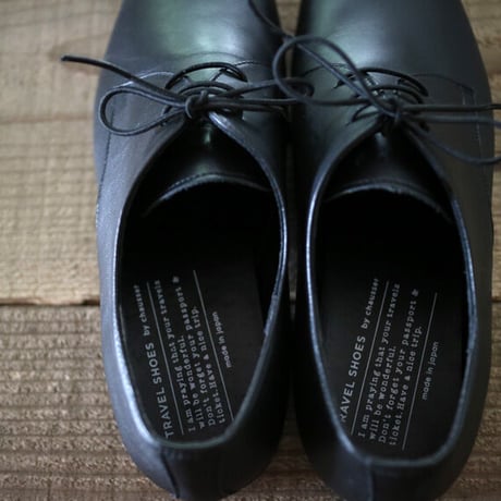 プレーントゥシューズ/TRAVEL SHOES bychausser
