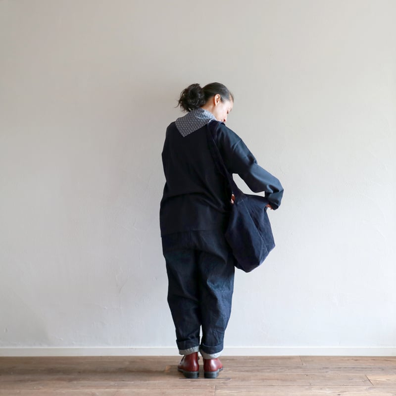 13.5oz.セルビッチクラッシックデニムイージーフィールドトラウザー