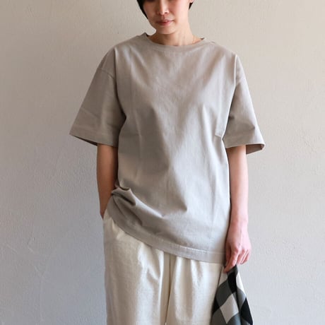 カリフォルニアコットンループウィラージャージービッグTシャツ／TOUJOURS