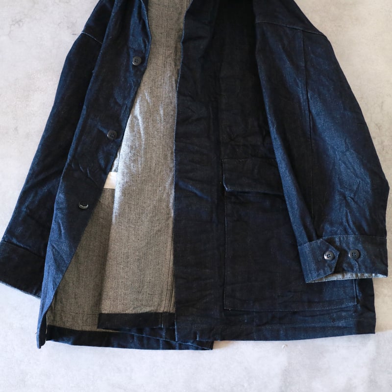13.5oz.セルビッチクラッシックデニムカバーオールジャケット