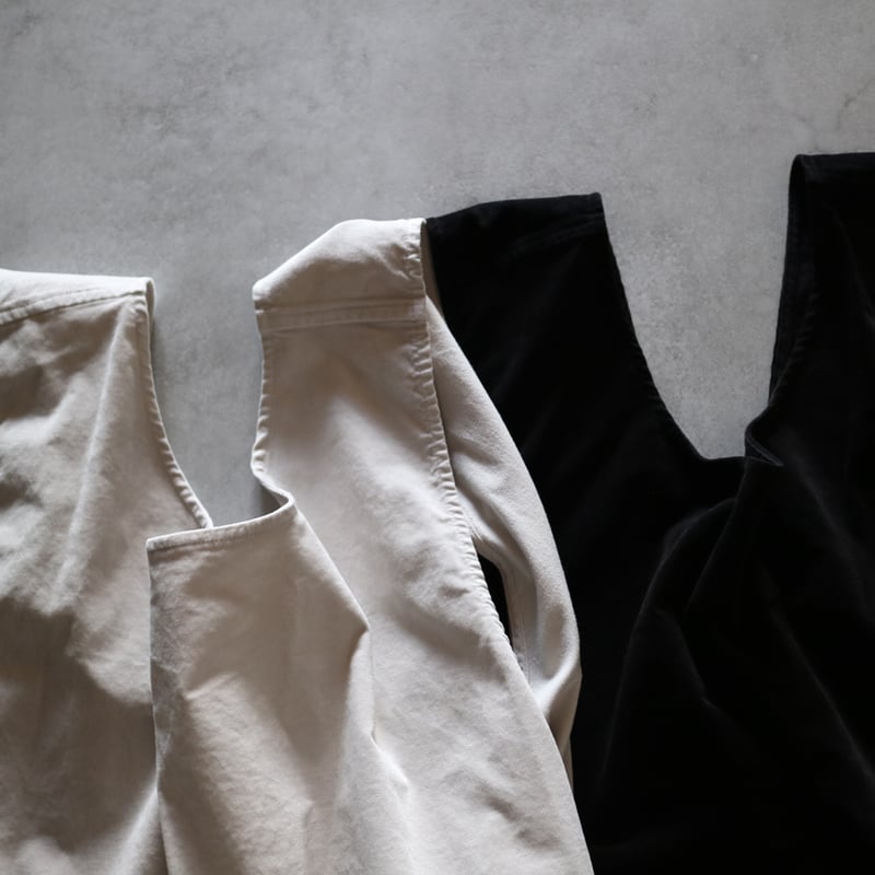 トップス TOUJOURS Back Cross Work Vest TOUJOURS公式通販 トゥジュ―正規取扱店 TOUJOURS/Back Cross Work Vest