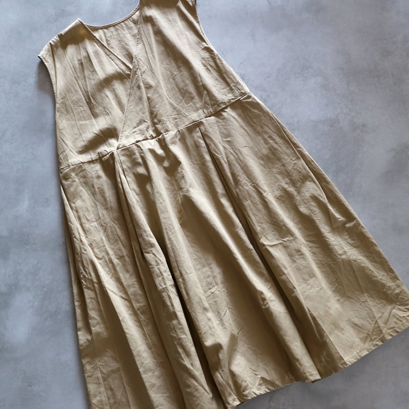 ボックスタックトノースリーブワンピース／GAUZE# | ovede