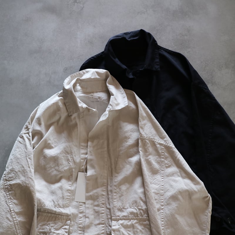 【美品】 45R コットンカバーオール ジャケット アイボリー フリーサイズ CABaN コットン カバーオールジャケット｜トゥモローランド 公式通販
