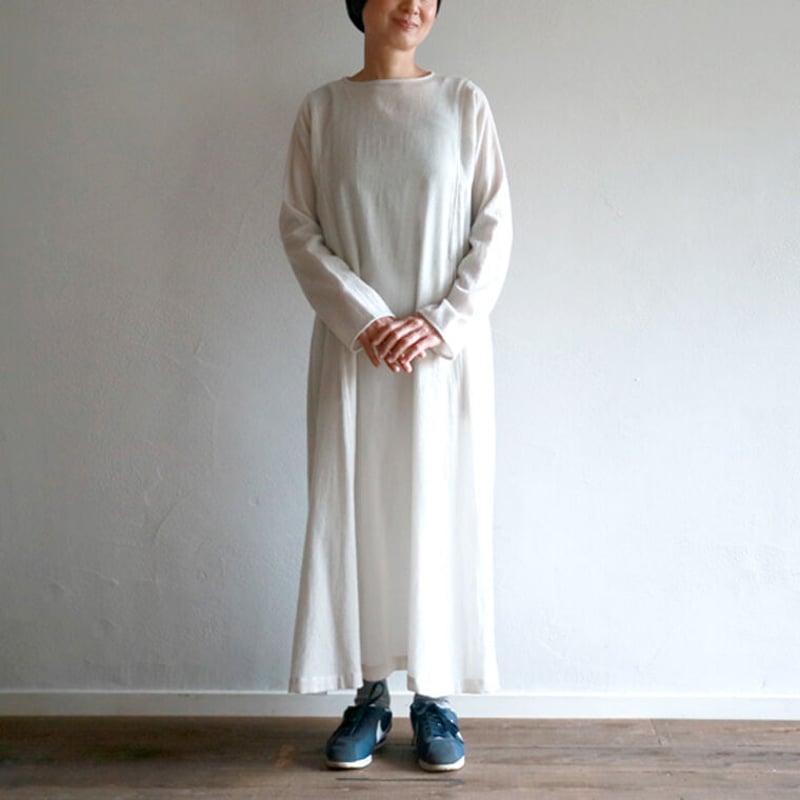 ミルドウールカシミアガーゼプルオーバービッグケディアシャツドレス ... トゥジュー コットンカシミヤシャツドレス