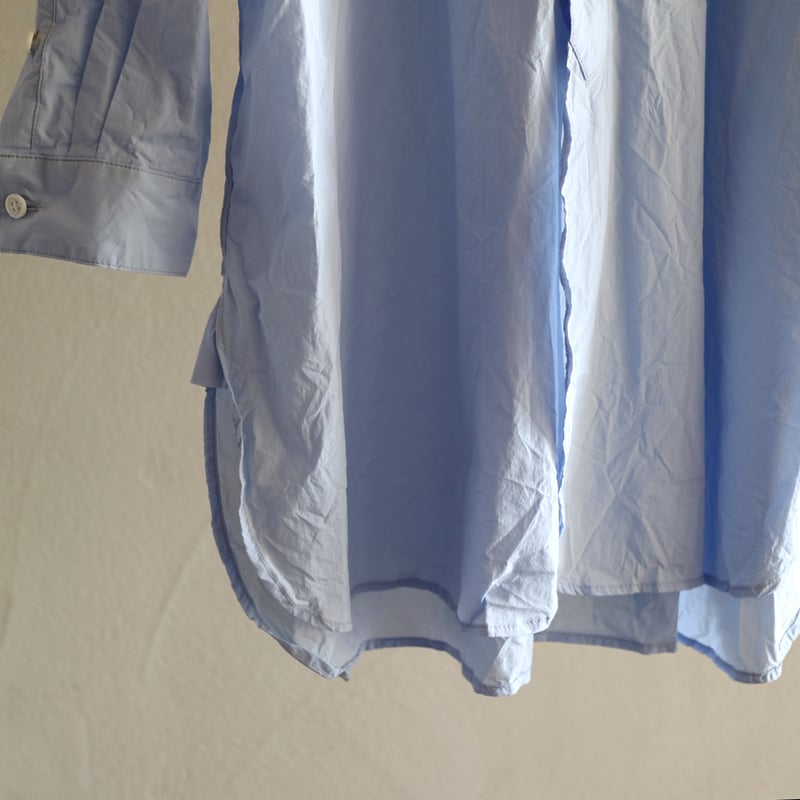 ファインヤーンコットンクラッシックバンドカラーシャツ／TOUJOURS | ovede