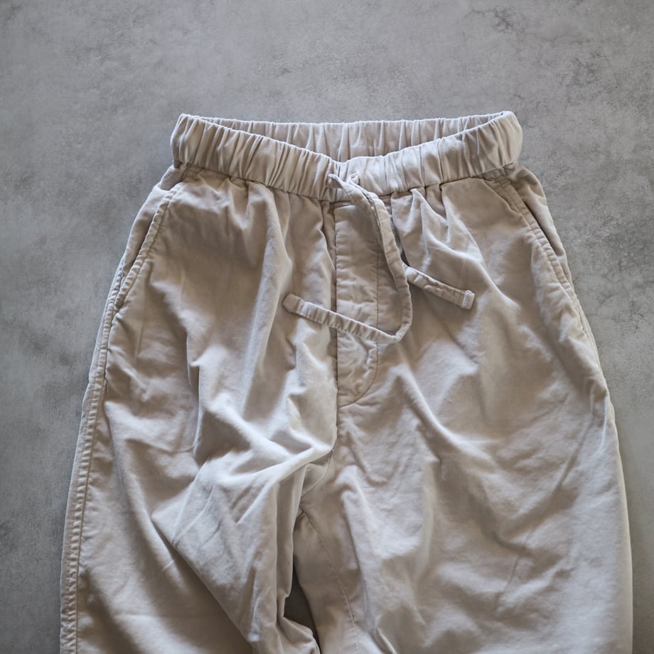 ガーメントダイコットンビスコースストレッチベルベットイージー