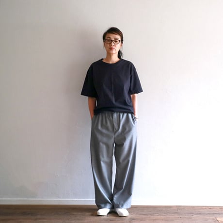 カリフォルニアコットンループウィラージャージービッグTシャツ／TOUJOURS