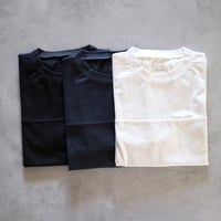 オーガニックファインコットンプリントフットボールTシャツ／TOUJOURS