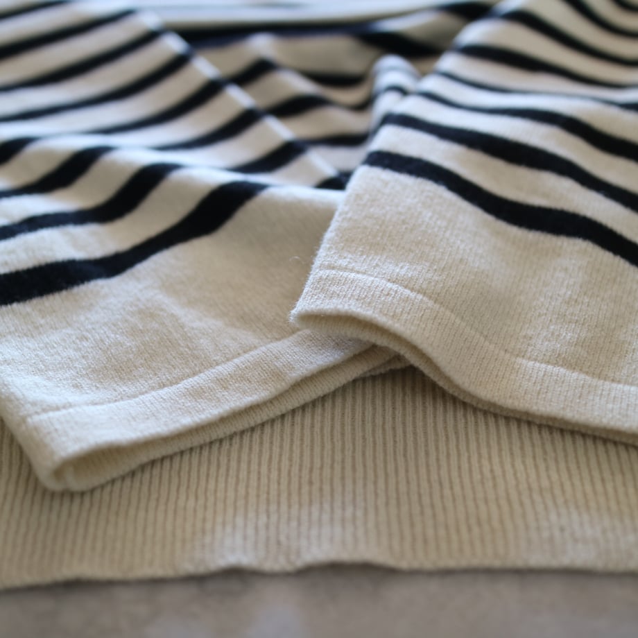 オールドマンズテーラー ウールカシミヤ ボートネックプルオーバー