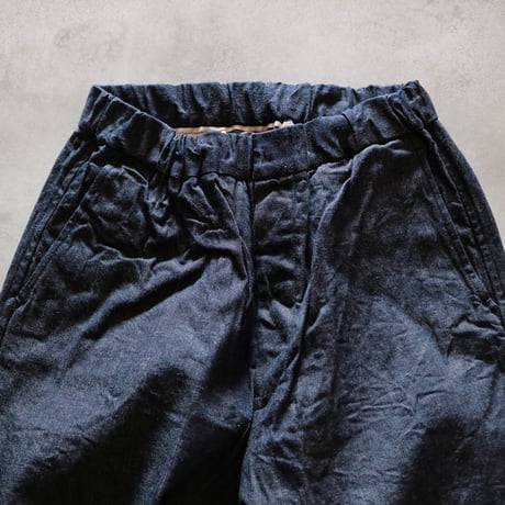 10.5oz.セルビッチクラッシックデニムイージーフィールドトラウザー／TOUJOURS
