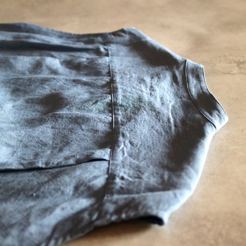 新品★ トゥジュー toujours ハードウォッシュリネン　オールインワン TOUJOURS トゥジュー ハードウォッシュ リネン オールインワン