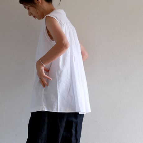 オーガニックファインコットンライトジャージーコンビネーションTシャツ／TOUJOURS