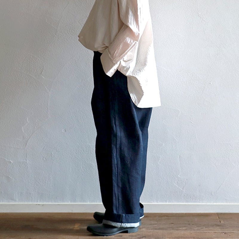 13.5oz.セルビッチクラッシックデニムイージーフィールドトラウザー