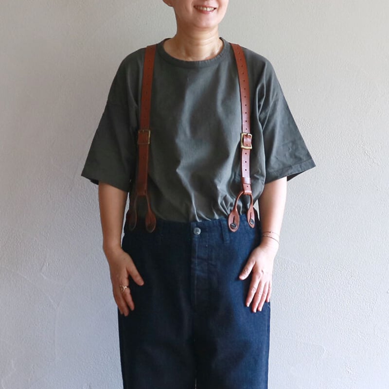 革サスペンダー/olibanam | ovede