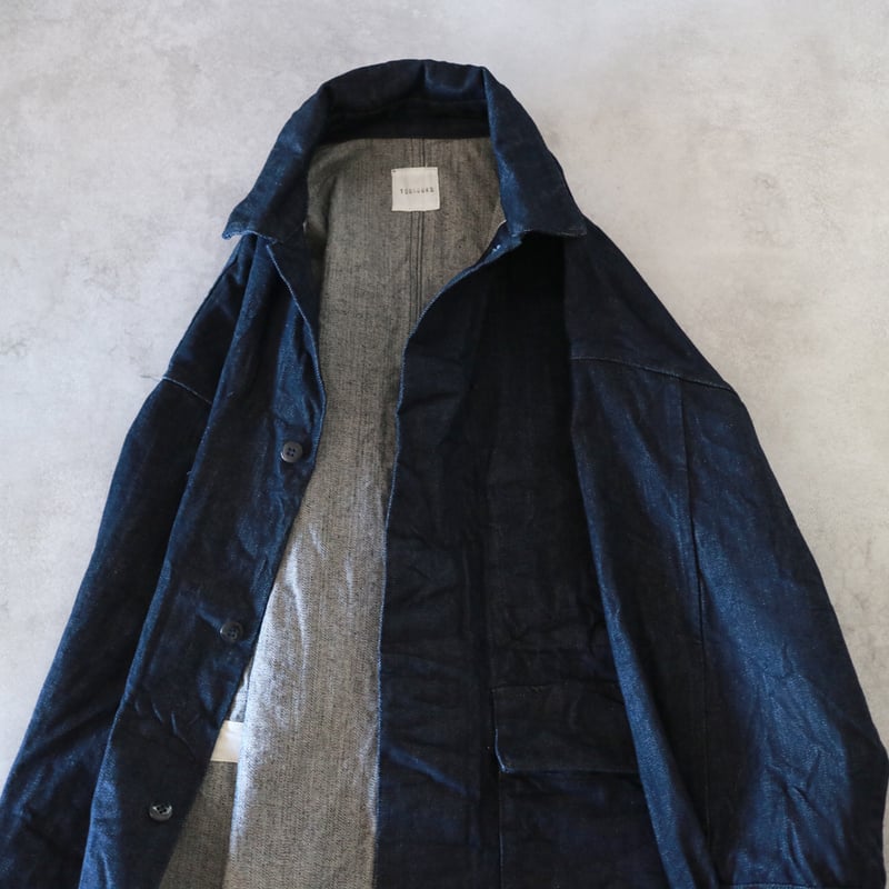 13.5oz.セルビッチクラッシックデニムカバーオールジャケット
