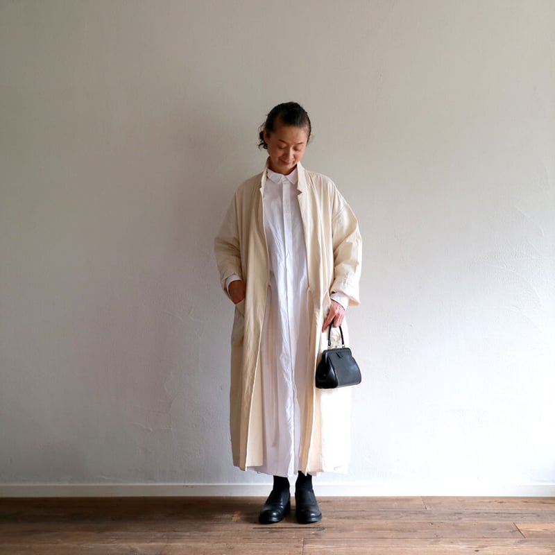 Toujours トゥジュー ガウンコート TOUJOURS トゥジュー ウール ガウン