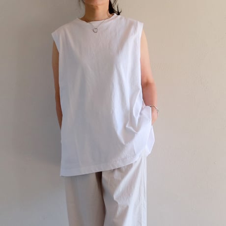 オーガニックファインコットンライトジャージーコンビネーションTシャツ／TOUJOURS