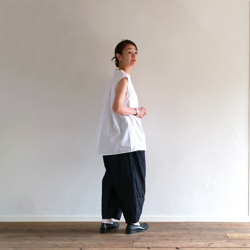 GAUZE#　ライトデニム　クリムトパンツ Gauze# ガーゼ G763 ライトデニムクリムトパンツ ゆうパック発送