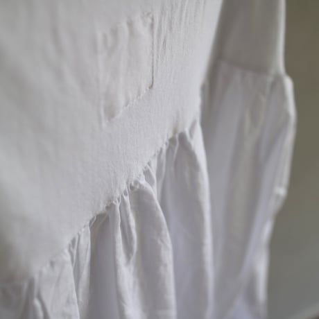 オーガニックファインコットンライトジャージーコンビネーションTシャツ／TOUJOURS