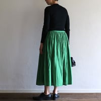 ガーメントダイギャザースカート／R&D.M.Co-