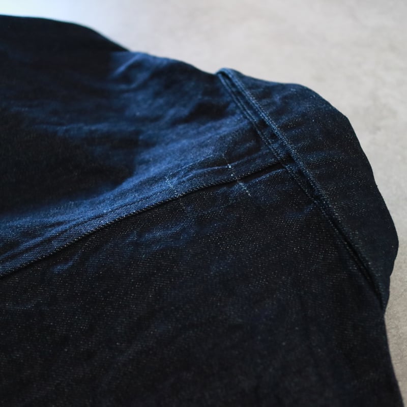 13.5oz.セルビッチクラッシックデニムカバーオールジャケット