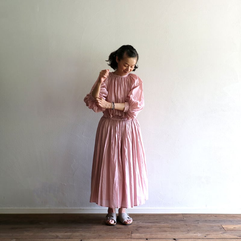 ガーメントダイギャザースモック/R&D.M.Co- | ovede ガーメントダイギャザースモック/R&D.M.Co- | ovede