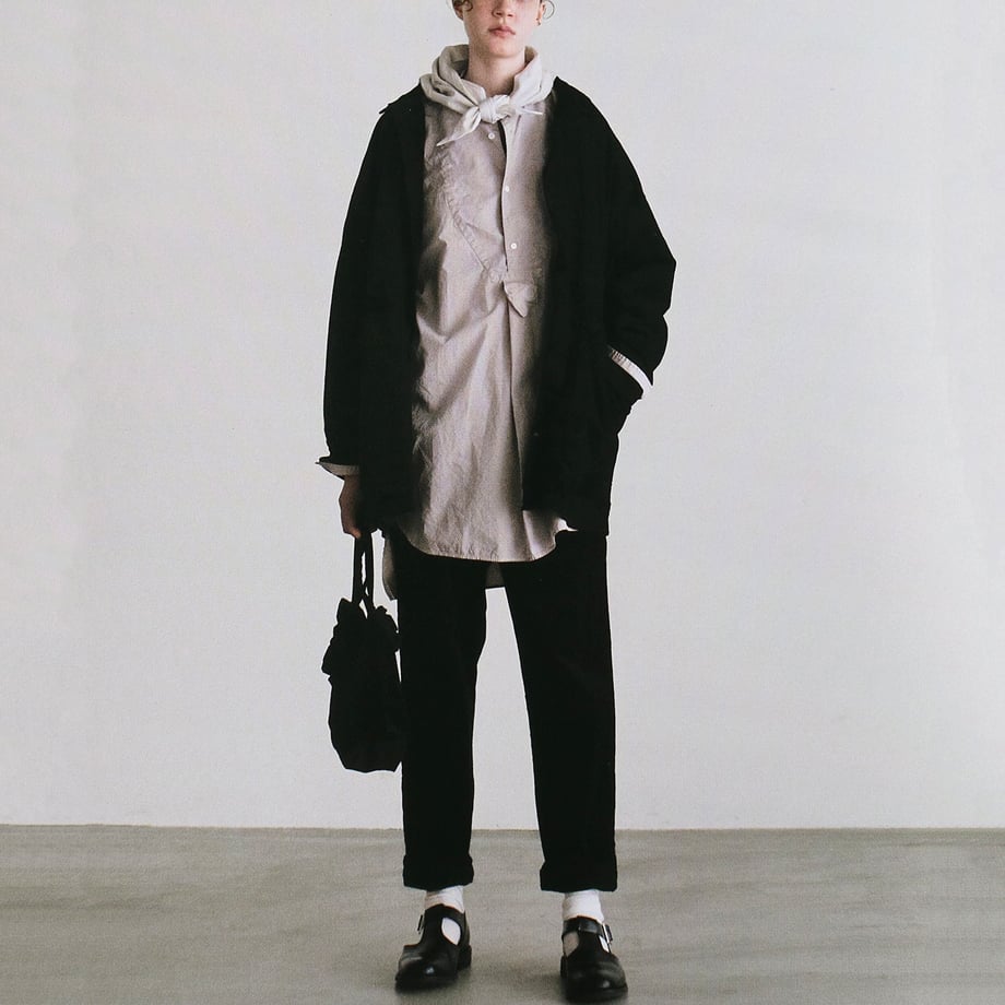 ガーメントダイコットンビスコースストレッチベルベットカバーオール