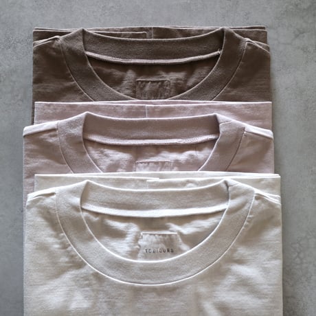 カリファルニアループウィラーコットンスリーブレスビッグポケットTシャツ／TOUJOURS
