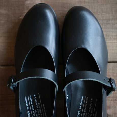 ワンストラップヒールシューズ/TRAVEL SHOES bychausser