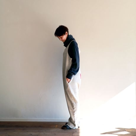 裏起毛サロペット／R&D.M.Co-