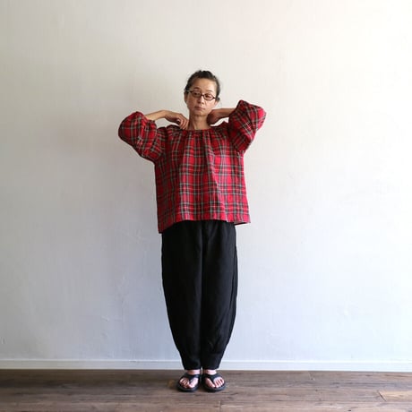 リネンクラッシックパンツ／ROBE de PEAU