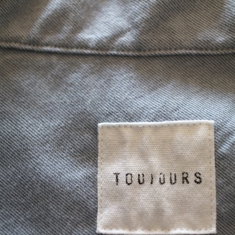 テクノカシミアヘザーコットンバギーボタンダウンシャツ／TOUJOURS