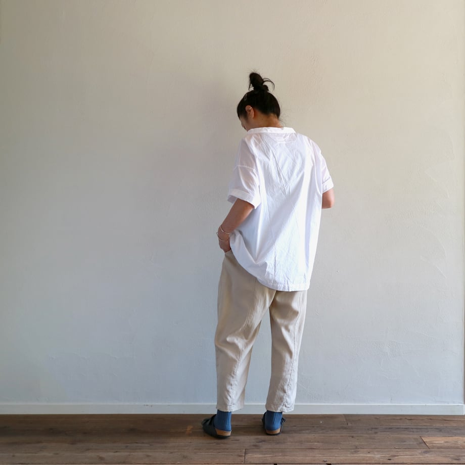 2024美品TOUJOURSトゥジュー☆コットンペーパーポケットビッグTシャツ2 2024美品TOUJOURSトゥジュー☆コットンペーパーポケットビッグT