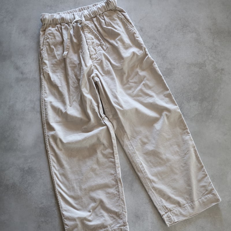 ガーメントダイコットンビスコースストレッチベルベットイージー