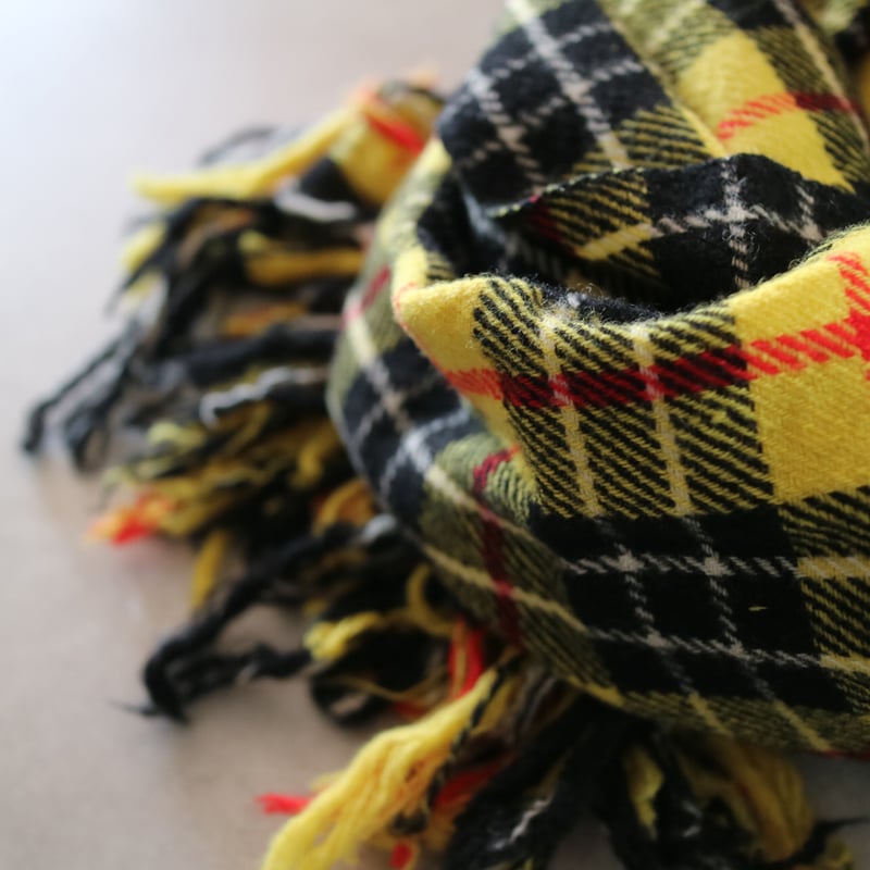 DOUBLE RL & CO. ダブルアールエル チェック柄ブランケット RRL ダブル