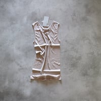 オーガニックコットンシフォンタンクトップ／１dozen