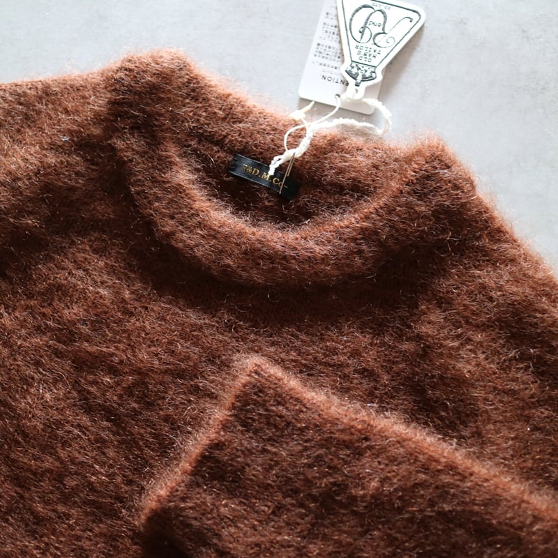 モヘアクルーネックプルオーバー／R&D.M.Co- | ovede